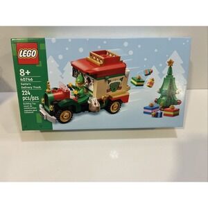 LEGO Santa's Delivery Truck Building Toy For Kids 40746, Ages 8+